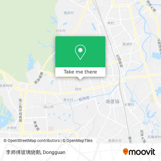 李师傅玻璃烧鹅 map