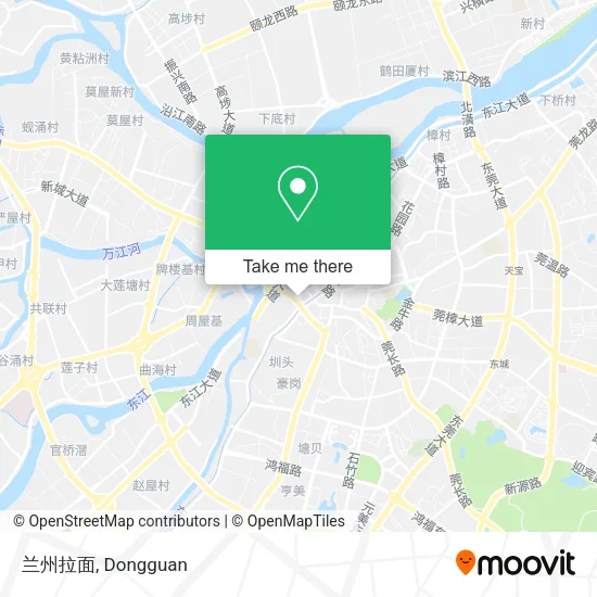 兰州拉面 map
