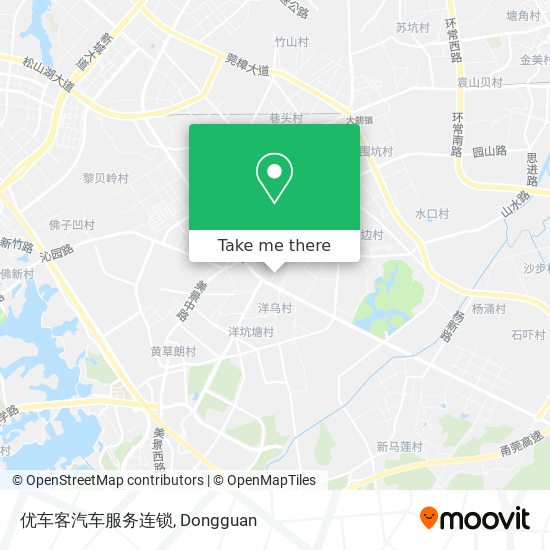 优车客汽车服务连锁 map