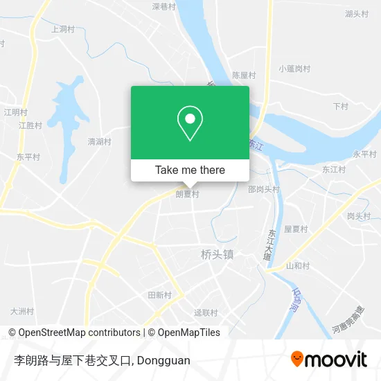李朗路与屋下巷交叉口 map