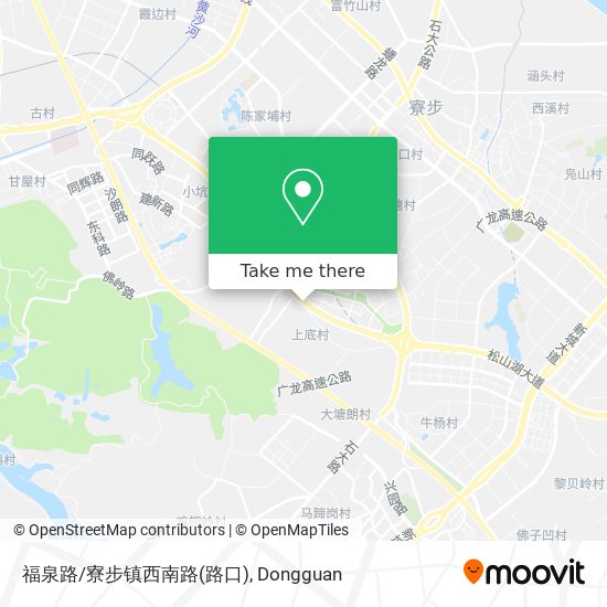 福泉路/寮步镇西南路(路口) map
