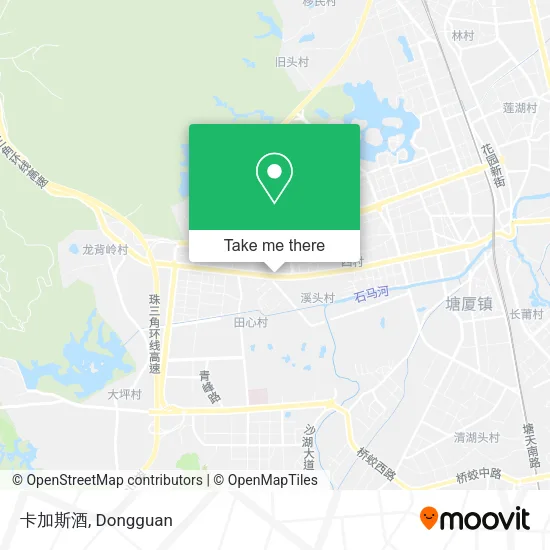 卡加斯酒 map