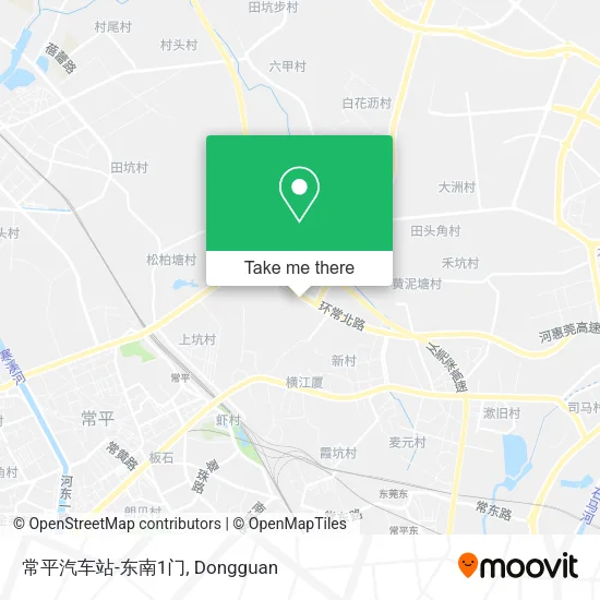 常平汽车站-东南1门 map