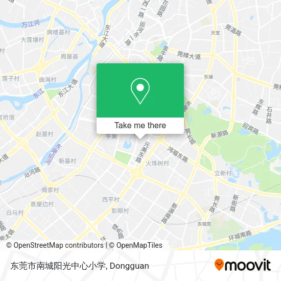 东莞市南城阳光中心小学 map