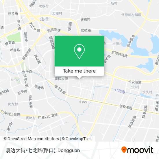 厦边大街/七龙路(路口) map