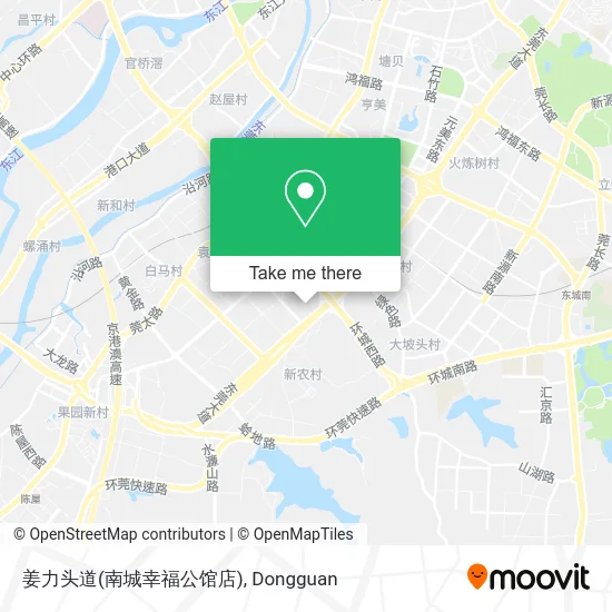姜力头道(南城幸福公馆店) map