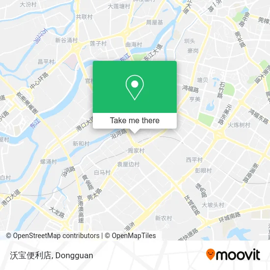 沃宝便利店 map