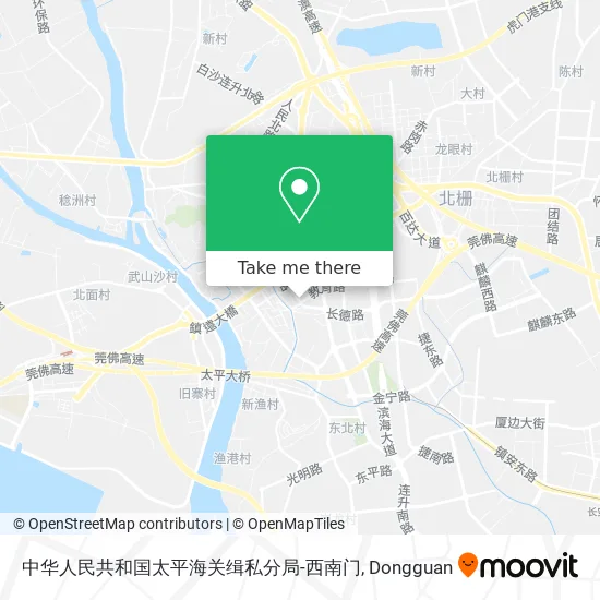 中华人民共和国太平海关缉私分局-西南门 map