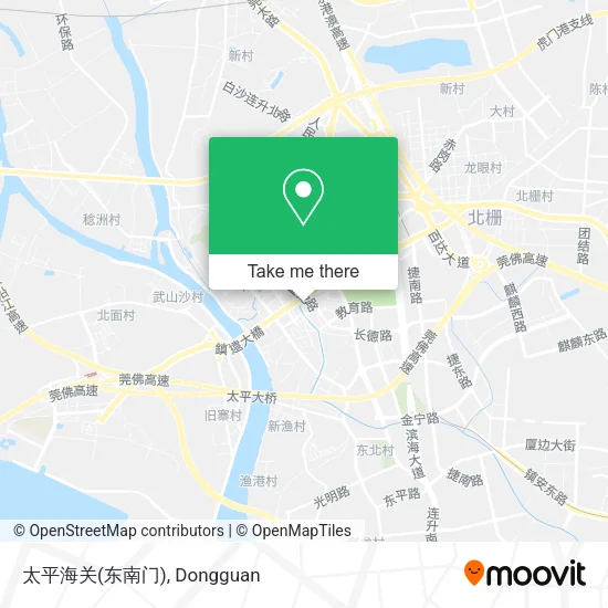 太平海关(东南门) map
