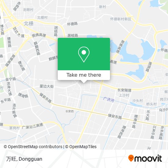 万旺 map