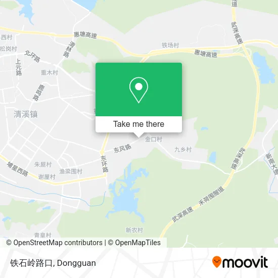 铁石岭路口 map