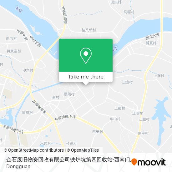 企石废旧物资回收有限公司铁炉坑第四回收站-西南门 map