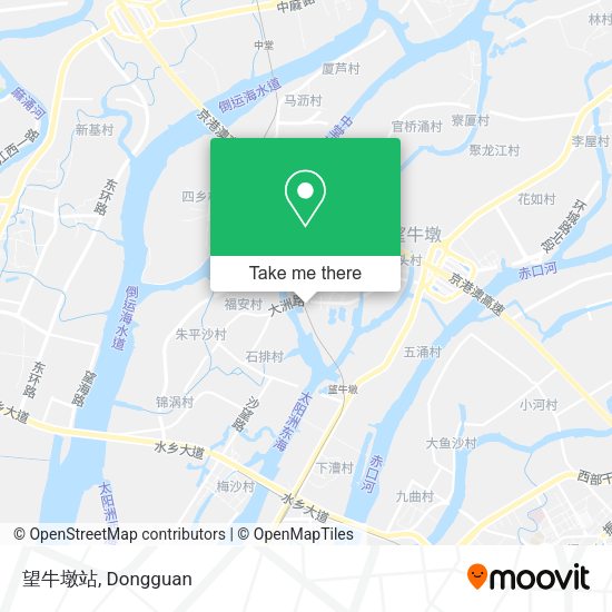 望牛墩站 map