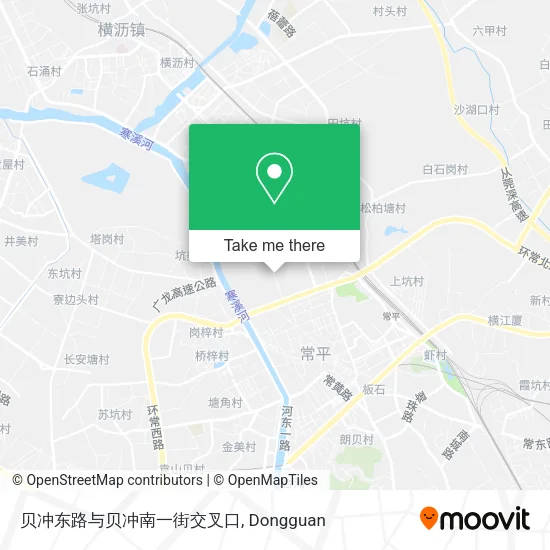 贝冲东路与贝冲南一街交叉口 map