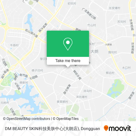 DM BEAUTY SKIN科技美肤中心(大朗店) map