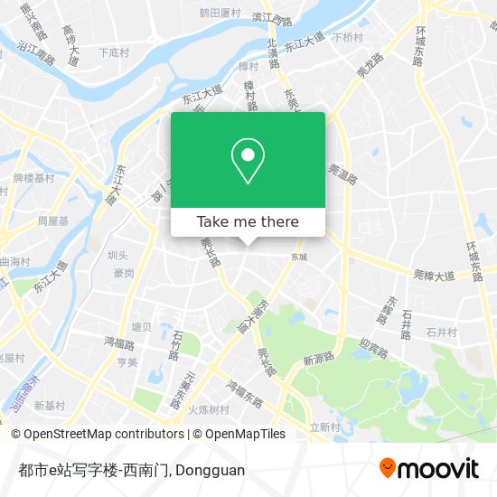 都市e站写字楼-西南门 map