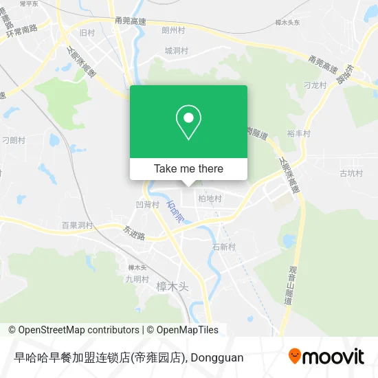 早哈哈早餐加盟连锁店(帝雍园店) map