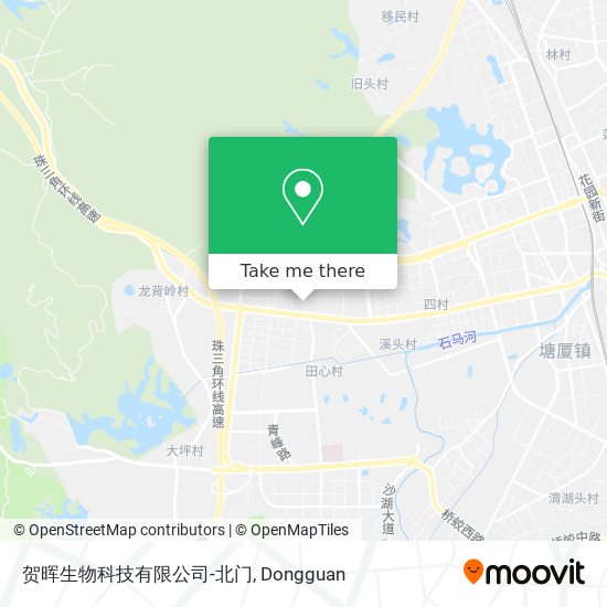 贺晖生物科技有限公司-北门 map