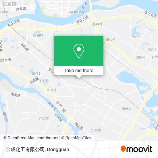 金成化工有限公司 map