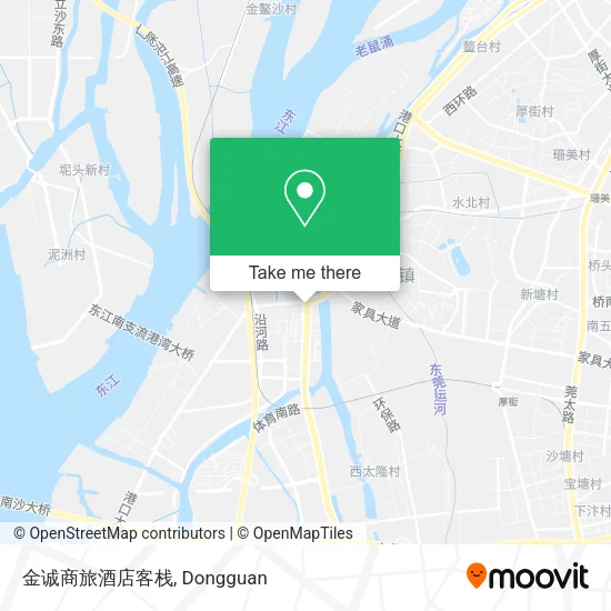金诚商旅酒店客栈 map