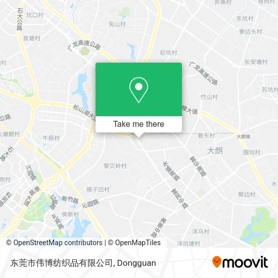 东莞市伟博纺织品有限公司 map