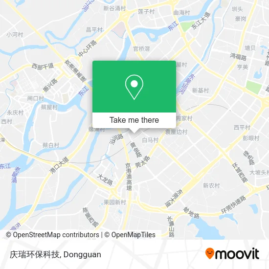 庆瑞环保科技 map