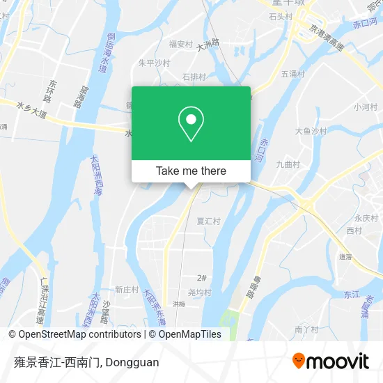 雍景香江-西南门 map