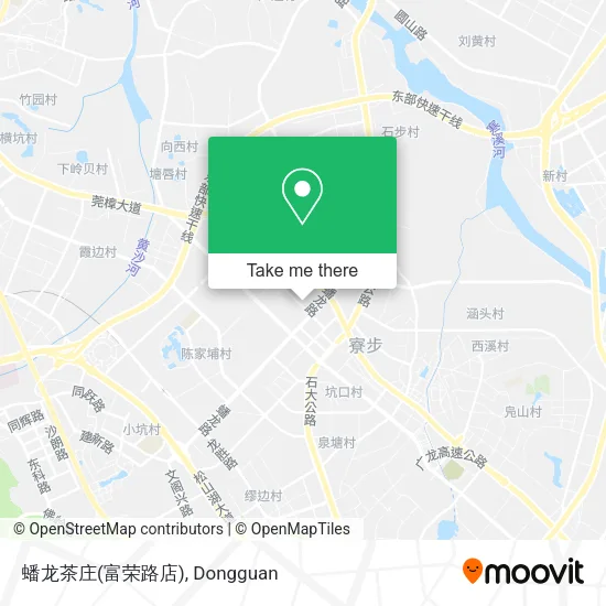 蟠龙茶庄(富荣路店) map