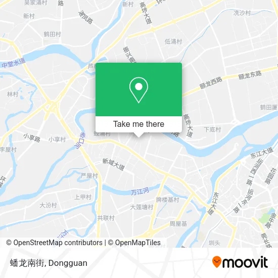 蟠龙南街 map