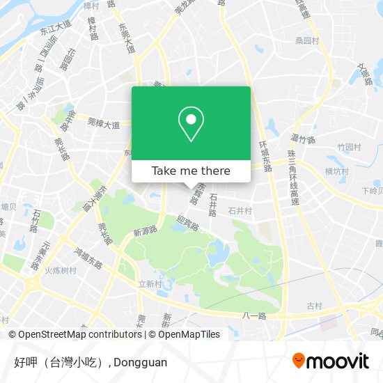 好呷（台灣小吃） map