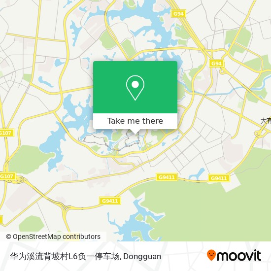 华为溪流背坡村L6负一停车场 map