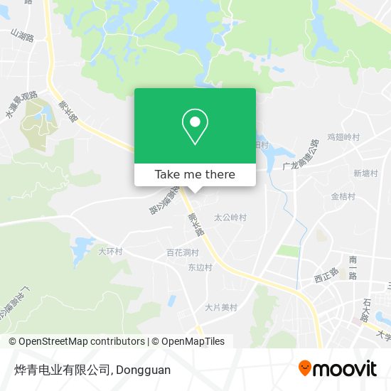 烨青电业有限公司 map