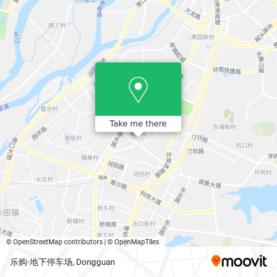 乐购-地下停车场 map
