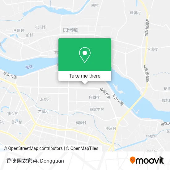香味园农家菜 map