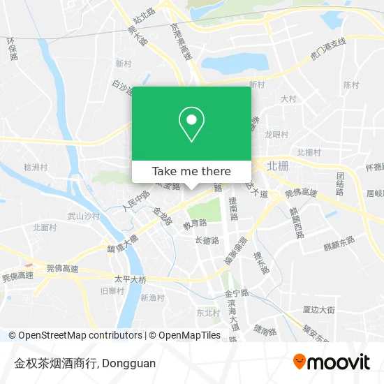 金权茶烟酒商行 map
