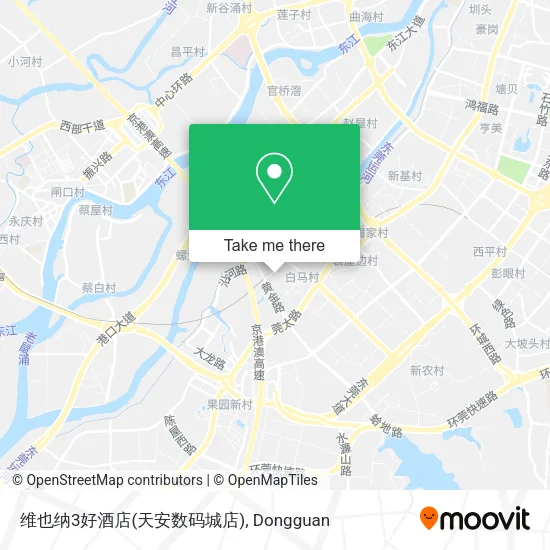 维也纳3好酒店(天安数码城店) map