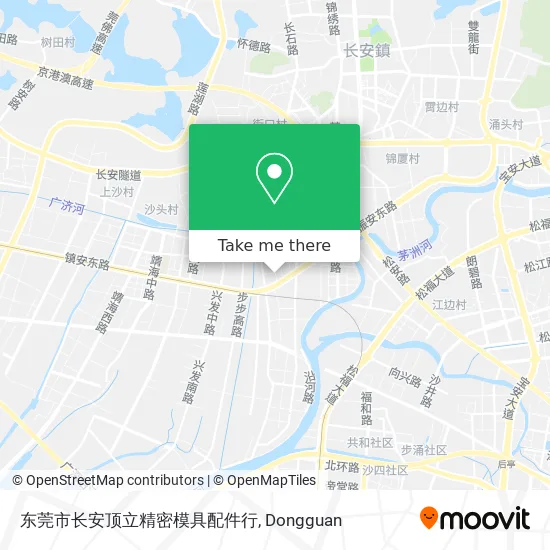 东莞市长安顶立精密模具配件行 map