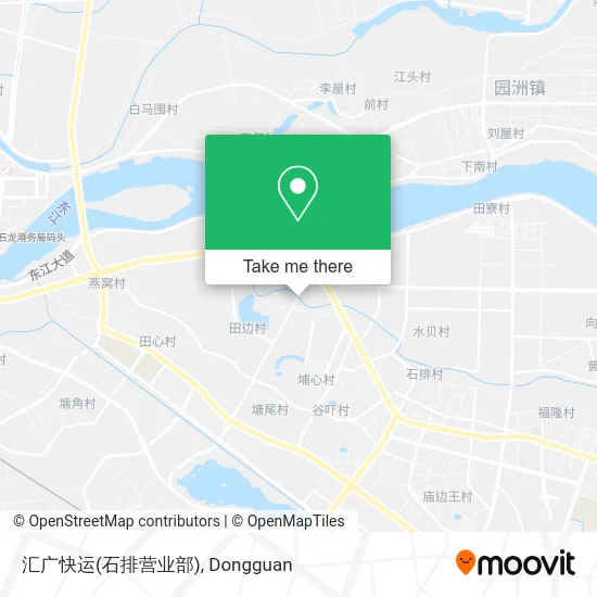 汇广快运(石排营业部) map