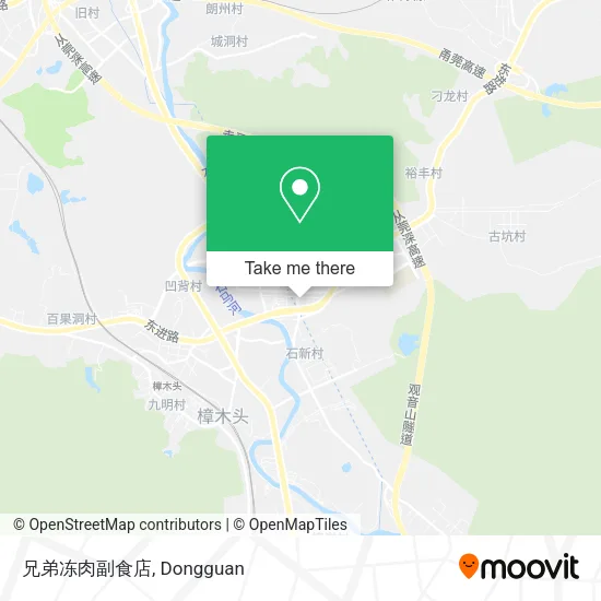 兄弟冻肉副食店 map