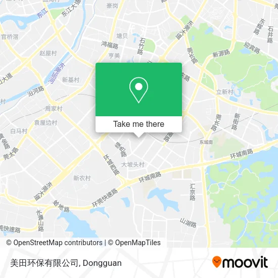 美田环保有限公司 map