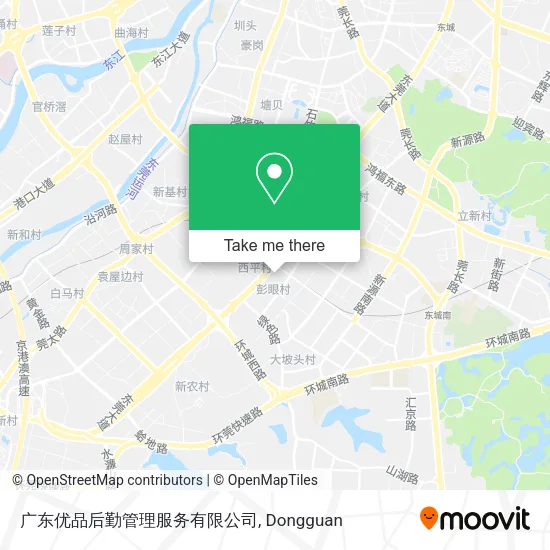 广东优品后勤管理服务有限公司 map