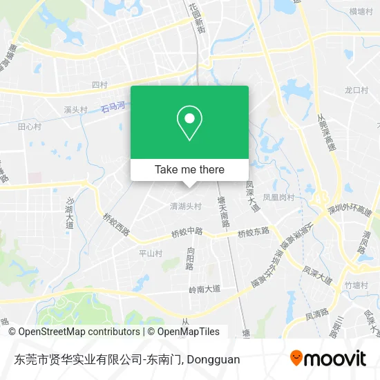 东莞市贤华实业有限公司-东南门 map