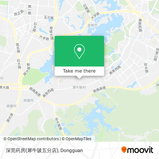 深莞药房(犀牛陂五分店) map