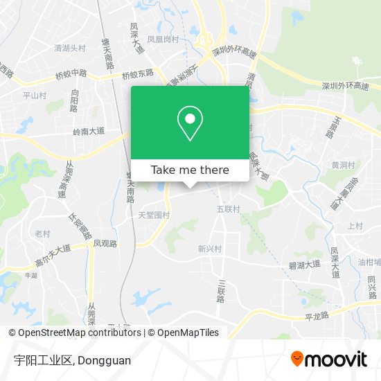 宇阳工业区 map