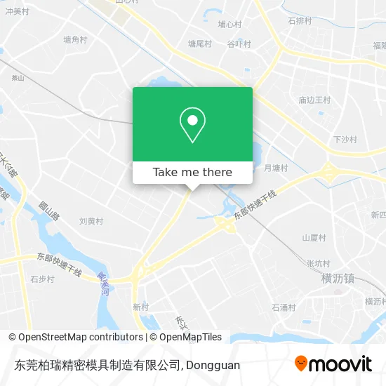 东莞柏瑞精密模具制造有限公司 map