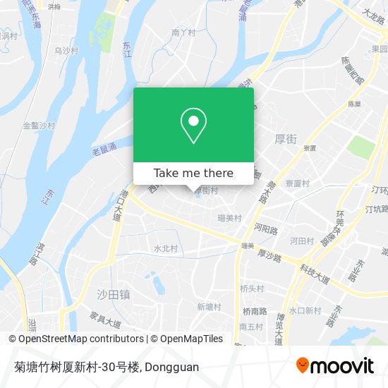 菊塘竹树厦新村-30号楼 map