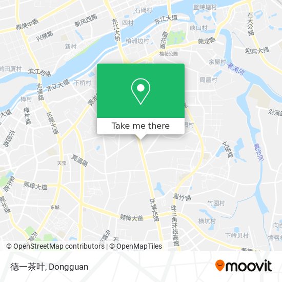 德一茶叶 map