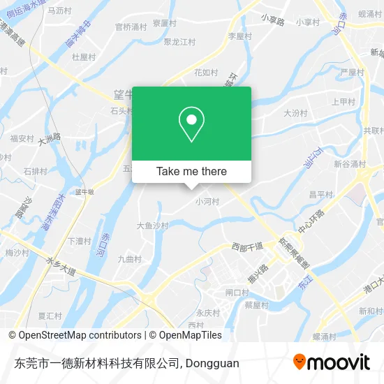 东莞市一德新材料科技有限公司 map