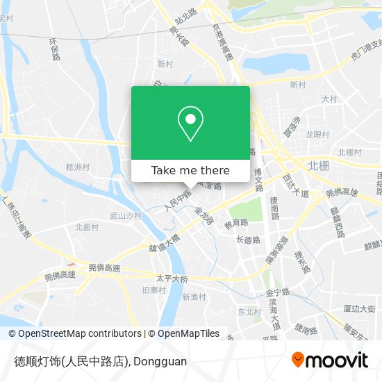 德顺灯饰(人民中路店) map