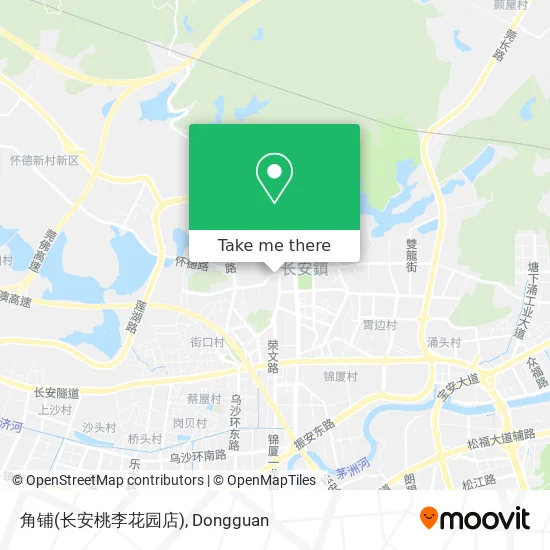 角铺(长安桃李花园店) map